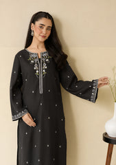 WINTER-2PIECE DHANAK EMBROIDERED SHIRT WITH DHANAK EMB TROUSER-15046