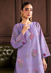 WINTER-2PIECE DHANAK EMBROIDERED SHIRT WITH DHANAK EMB TROUSER-15129
