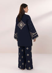 SUMMER-2PC LAWN EMBROIDERED SHIRT WITH EMBROIDERED LAWN TROUSER-288