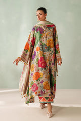 WINTER-3PC VISCOSE PRINTED SHIRT WITH VISCOSE PRINTED DUPATTA AND TROUSER-2636