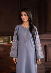 SUMMER-2PC LAWN EMBROIDERED SHIRT WITH TROUSER-166