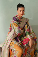WINTER-3PC VISCOSE PRINTED SHIRT WITH VISCOSE PRINTED DUPATTA AND TROUSER-2636