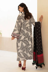 WINTER-3PC KARANDI PRINTED SHIRT WITH KARANDI PRINTED DUPATTA AND TROUSER-2577