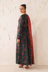 WINTER-3PC VISCOSE PRINTED SHIRT WITH VISCOSE PRINTED DUPATTA AND TROUSER-2640