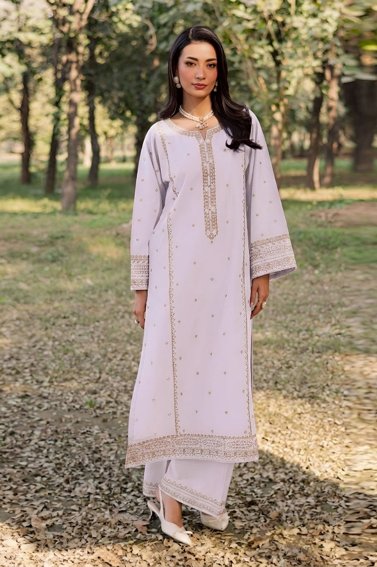 SUMMER-2PC LAWN EMBROIDERED SHIRT WITH TROUSER-172