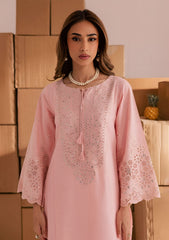SUMMER-2PC LAWN EMBROIDERED SHIRT WITH TROUSER-180