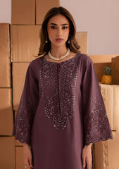 SUMMER-2PC LAWN EMBROIDERED SHIRT WITH TROUSER-181