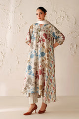 WINTER-3PC VISCOSE PRINTED SHIRT WITH VISCOSE PRINTED DUPATTA AND TROUSER-2641