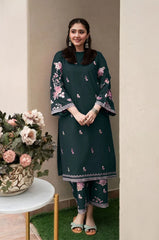 URGE-2PC LAWN EMBROIDERED SHIRT WITH EMB TROUSER-79