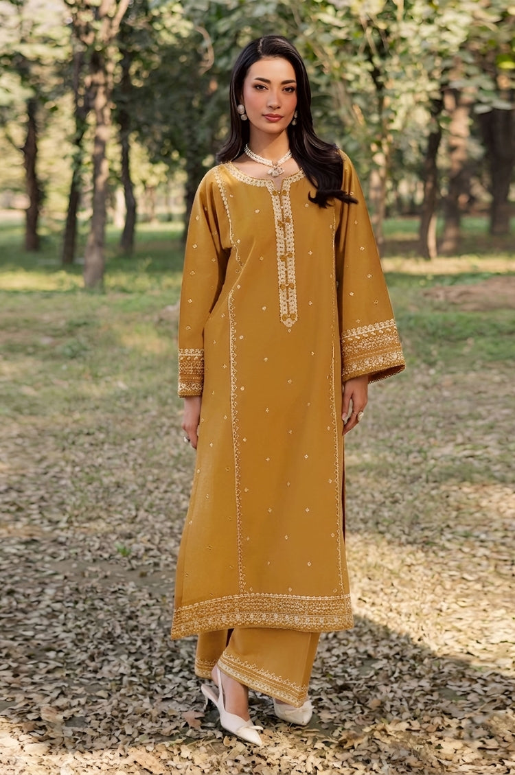 SUMMER-2PC LAWN EMBROIDERED SHIRT WITH TROUSER-173
