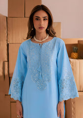 SUMMER-2PC LAWN EMBROIDERED SHIRT WITH TROUSER-188