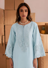 SUMMER-2PC LAWN EMBROIDERED SHIRT WITH TROUSER-189