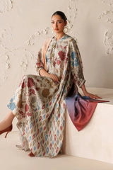 WINTER-3PC VISCOSE PRINTED SHIRT WITH VISCOSE PRINTED DUPATTA AND TROUSER-2641