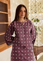 SUMMER-2PC LAWN EMBROIDERED SHIRT WITH TROUSER-194
