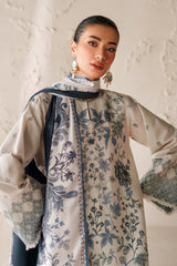 WINTER-3PC VISCOSE PRINTED SHIRT WITH VISCOSE PRINTED DUPATTA AND TROUSER-2633