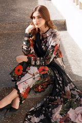 WINTER-3PC KHADDAR PRINTED SHIRT WITH KHADDAR PRINTED DUPATTA AND PRINT TROUSER-2623