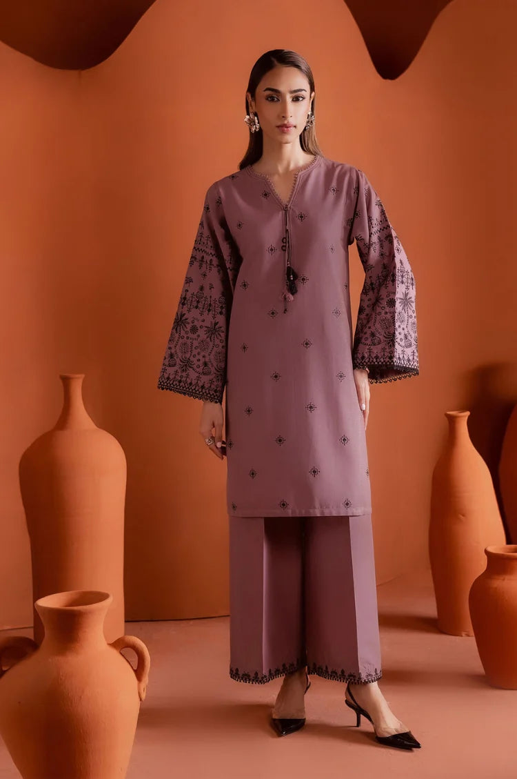 SUMMER-2PC LAWN EMBROIDERED SHIRT WITH TROUSER-74