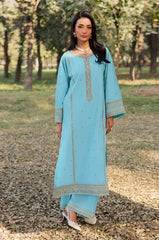 SUMMER-2PC LAWN EMBROIDERED SHIRT WITH TROUSER-174