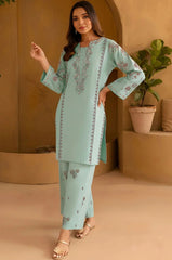 SUMMER-2PC SEQUIN LAWN EMBROIDERED SHIRT WITH SEQUIN EMBROIDERED TROUSER-44
