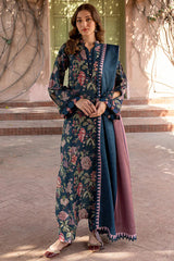 WINTER-3PC KHADDAR PRINTED SHIRT WITH KHADDAR PRINTED DUPATTA AND PRINT TROUSER-2647