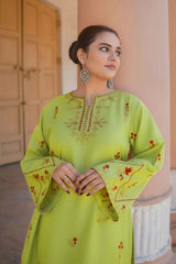 SUMMER-2PC LAWN EMBROIDERED SHIRT WITH EMB TROUSER-24