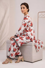 RARE STORE-2PC PRINTED  BANA DORIA LAWN  STITCHED SHIRT & TROUSER-63