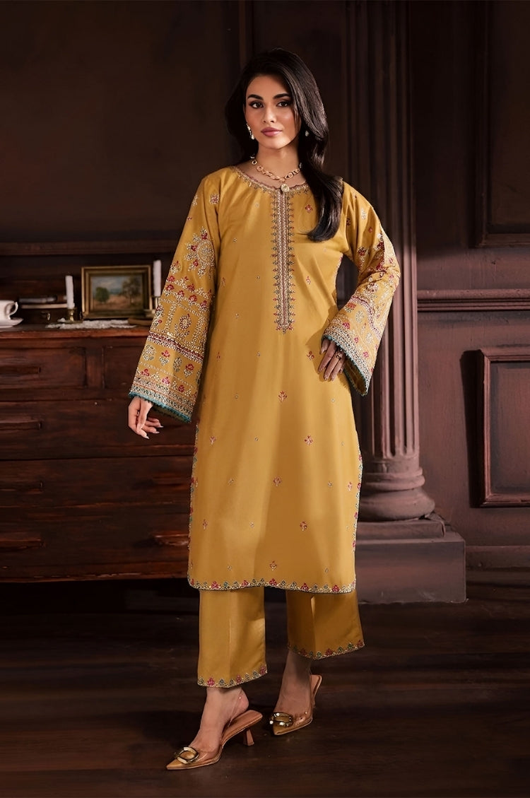 SUMMER-2PC LAWN EMBROIDERED SHIRT WITH TROUSER-158