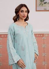 SUMMER-2PC LAWN EMBROIDERED SHIRT WITH TROUSER-128