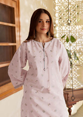 SUMMER-2PC LAWN EMBROIDERED SHIRT WITH TROUSER-201