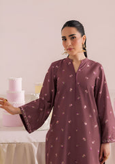 SUMMER-2PC LAWN EMBROIDERED SHIRT WITH TROUSER-206