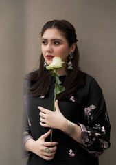 WINTER-2PIECE DHANAK EMBROIDERED SHIRT WITH DHANAK EMB TROUSER-15122