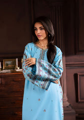 SUMMER-2PC LAWN EMBROIDERED SHIRT WITH TROUSER-235