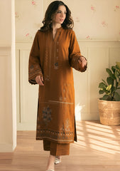SUMMER-2PC LAWN EMBROIDERED SHIRT WITH TROUSER-294