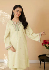 SUMMER-2PC LAWN EMBROIDERED SHIRT WITH EMBROIDERED LAWN TROUSER-290