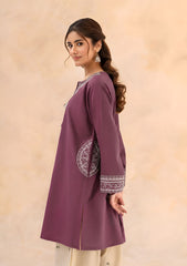SUMMER-2PC LAWN EMBROIDERED SHIRT WITH TROUSER-261