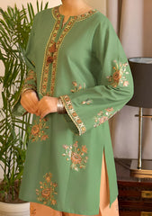 SUMMER-2PC LAWN EMBROIDERED SHIRT WITH TROUSER-257