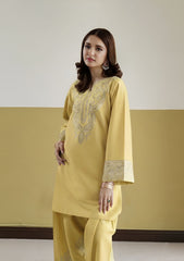 SUMMER-2PC LAWN EMBROIDERED SHIRT WITH TROUSER-254