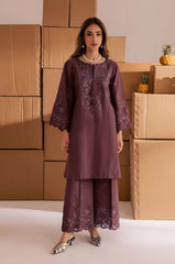 SUMMER-2PC LAWN EMBROIDERED SHIRT WITH TROUSER-181