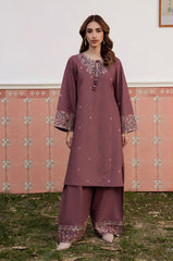 SUMMER-2PC LAWN EMBROIDERED SHIRT WITH TROUSER-133