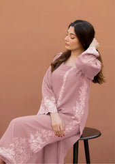 SUMMER-2PC LAWN EMBROIDERED SHIRT WITH TROUSER-306