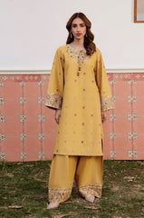 SUMMER-2PC LAWN EMBROIDERED SHIRT WITH TROUSER-132