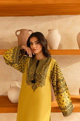 SUMMER-2PC SEQUIN LAWN EMBROIDERED SHIRT WITH SEQUIN LAWN EMBROIDERED TROUSER-3480