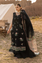 SUMMER-3PC LAWN EMBROIDERED SHIRT WITH KHADDI NET EMBROIDERED DUPATTA AND TROUSER-4661