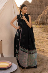SUMMER-3PC LAWN EMBROIDERED SHIRT WITH KHADDI NET EMBROIDERED DUPATTA AND TROUSER-4661