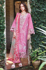 WINTER-3PC DHANAK EMBROIDERED SHIRT WITH WOOL PRINTED SHAWL AND TROUSER-5243