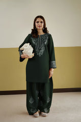 SUMMER-2PC LAWN EMBROIDERED SHIRT WITH TROUSER-253