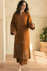 SUMMER-2PC LAWN EMBROIDERED SHIRT WITH TROUSER-294