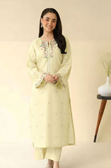 SUMMER-2PC LAWN EMBROIDERED SHIRT WITH EMBROIDERED LAWN TROUSER-290