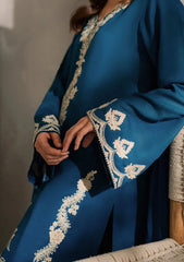 SUMMER-2PC LAWN EMBROIDERED SHIRT WITH EMBROIDERED TROUSER-45