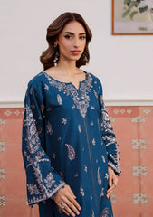 SUMMER-2PC LAWN EMBROIDERED SHIRT WITH TROUSER-126